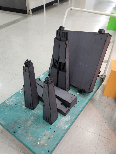 Dream lounge chair, Assembly